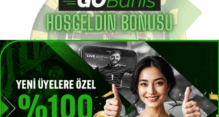 GOBahis Hoşgeldin Bonusu